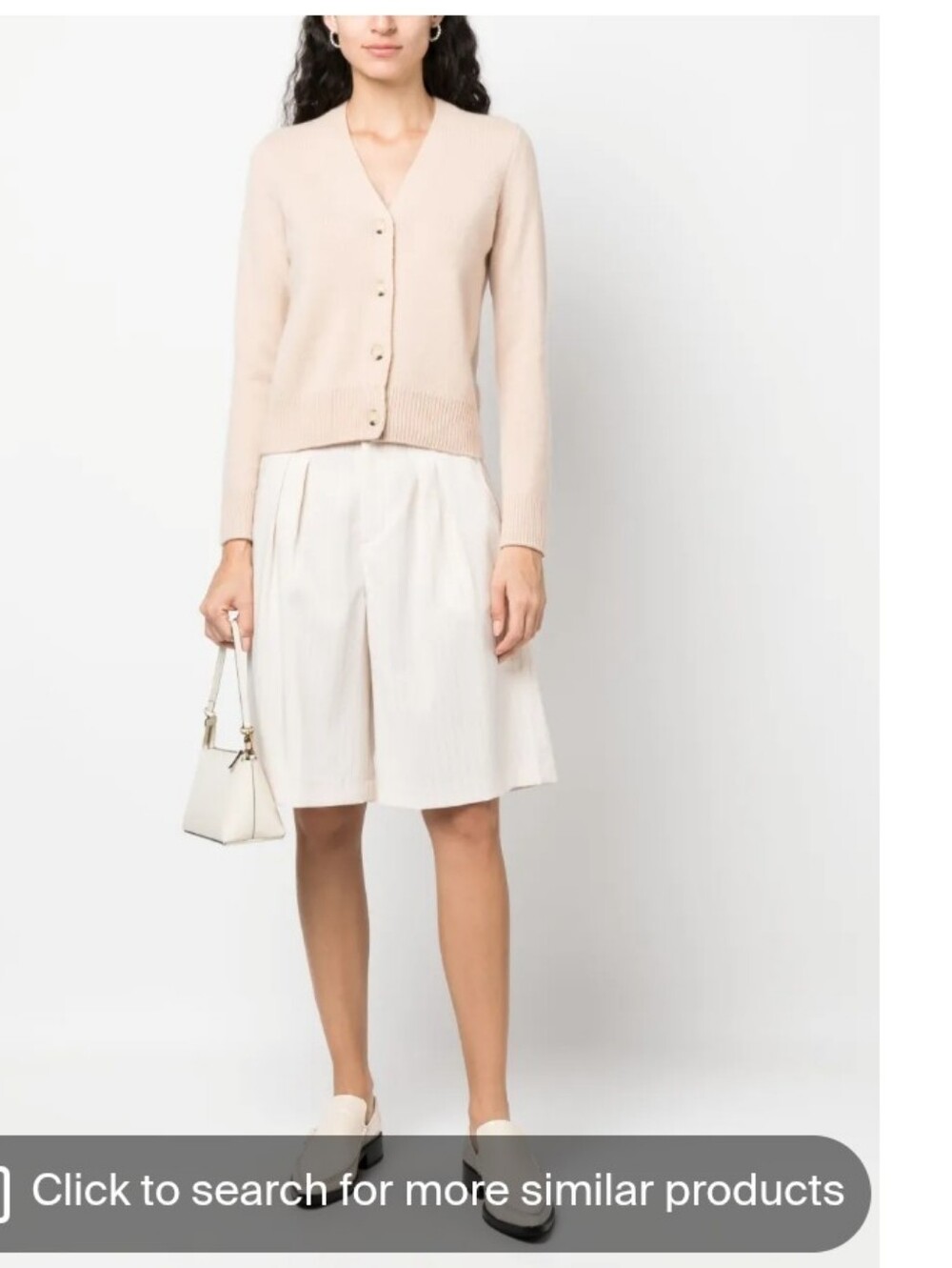Vince 100% Cashmere V-neck Cardigan Size Small